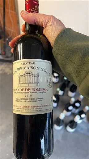 Bordeaux Lalande-de-Pomerol Château Faurie Maison Neuve 2018