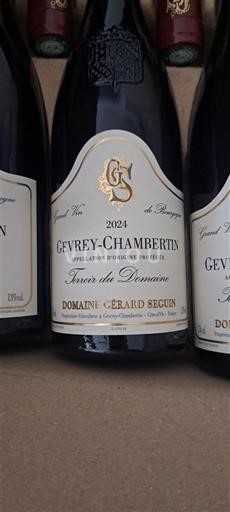Bourgogne Gevrey-chambertin Domaine Gérard Seguin Issues du Domaine 2024