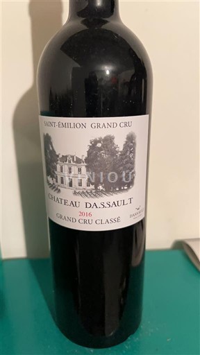 Bordéus Saint-Émilion Grand Cru Grand Cru Classé Château Dassault 2016