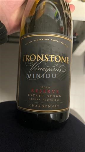 Kalifornijske AVA Sierra Foothills Ironstone Vineyards Reserve Estate Grown 2019