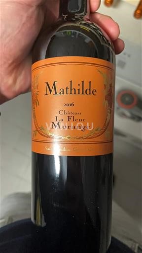 Bordeaux Saint-Émilion Château La Fleur Morange Mathilde 2016