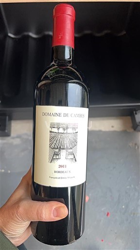 Bordeaux Domaine Cambes 2011