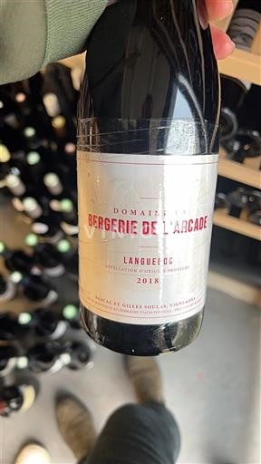 Languedoc Domaine Bergerie de l'Arcade 2018