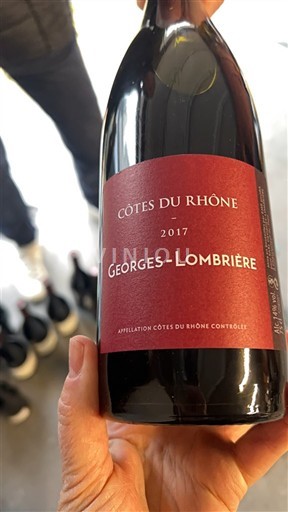 Valle del Rodano Côtes-du-Rhône Georges-Lombrière 2017