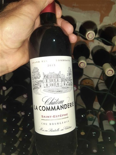 Bordeaux Saint-Estèphe Cru Bourgeois Château La Commanderie 2015