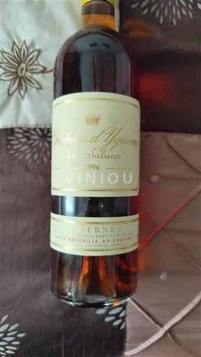 Bordeaux Sauternes Premier Cru Supérieur Château Yquem 1996