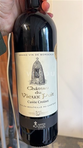 Bordeaux Blaye-Côtes-de-Bordeaux Château Vieux Puit Croizet 2018