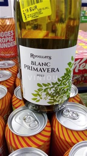 Katalonija Penedès Rovellats Blanc Primavera 2023