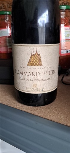 Burgundy Not Specified Premier Cru Pierre André Clos de la Commaraine Non-Vintage