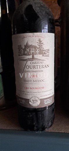 Bordeaux Haut-Médoc Cru Bourgeois Château Tourteran Tradition 2001