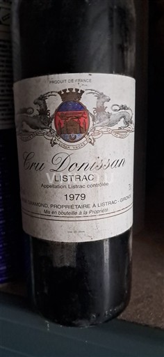 Bordeaux Listrac-Médoc Cru Donissan 1979