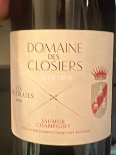 Loirevallei Saumur-champigny Domaine S Closiers Les Closiers 2020