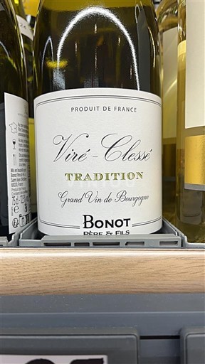Borgoña Viré-clessé Bonot Père et Fils Tradition 2024