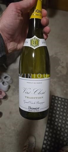 Burgundy Viré-clessé Bonot Père et Fils Tradition 2024
