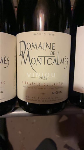 Languedoc Terrasses-du-larzac Domaine Montcalmès 2022