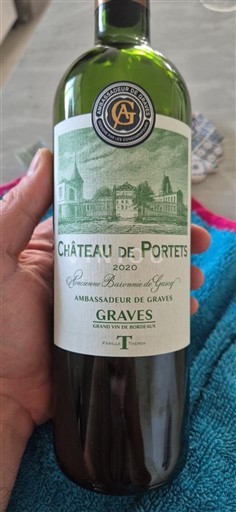 Bordeaux Graves Château Portets 2020
