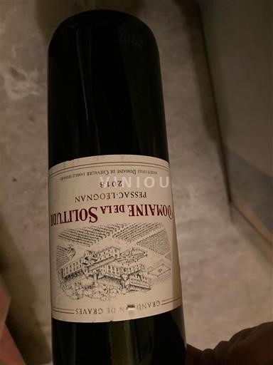 Bordeaux Pessac-Léognan Domaine La Solitude 2018