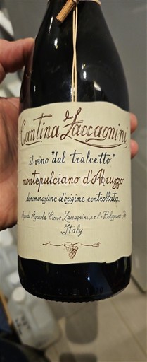 Abruzzo Montepulciano d'Abruzzo Cantina Zaccagnini il vino 'dal tralcetto' 2014