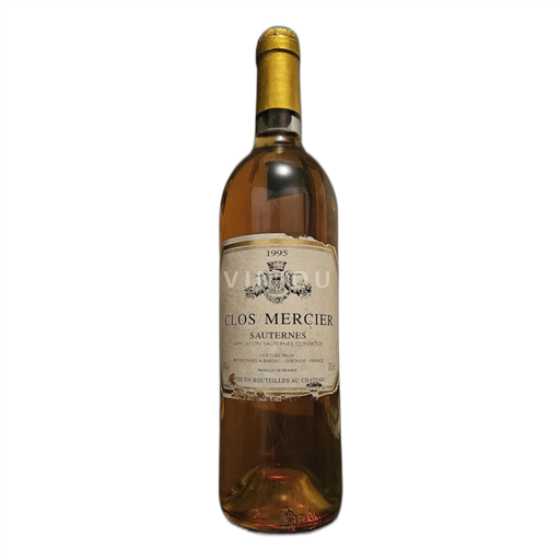 Bordeaux Sauternes Clos Mercier 1995