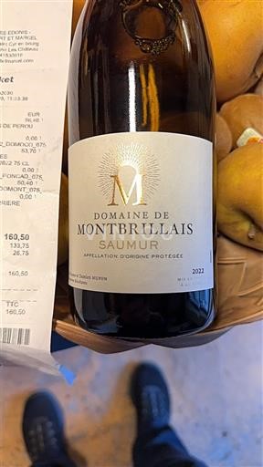 Valle del Loira Saumur Domaine Montbrillais 2022