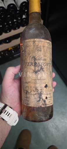 Bordeaux Sauternes Château Terrefort 1990
