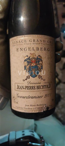 Alsace Grand Cru Domaine Jean-Pierre Bechtold 2001