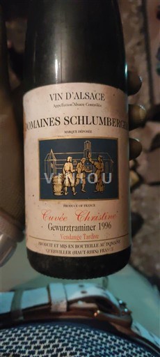 Alsace Domaine Domaines Schlumberger Christine 1996