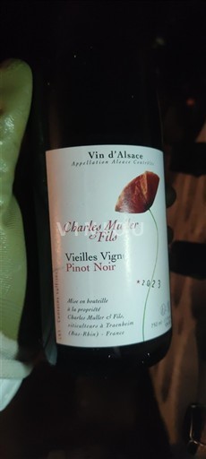 Elsass Charles Muller & Fils Vieilles Vignes Pinot Noir 2023