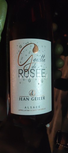 Alsacia Jean Geiler Goutte de Rosée 2023
