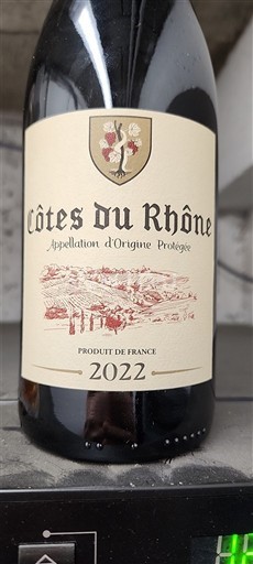 Rhônetal Côtes du Rhône Cellier de saint jean 2022