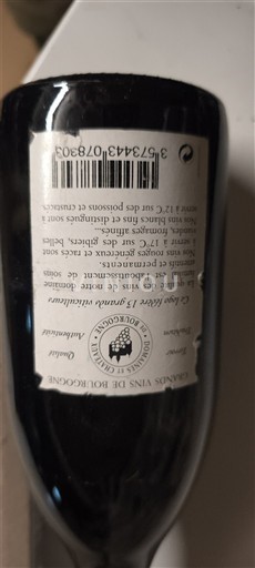 Bordeaux Le Fief de Montjeu Ei vuosikertaa