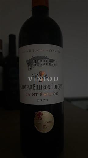 Bordeaux Saint-Émilion Château Billeron Bouquey Coffret 2020