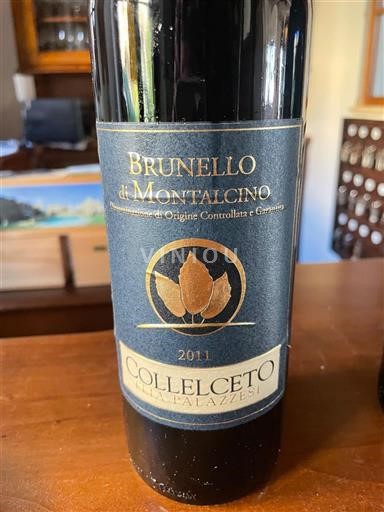 Toscana Brunello di Montalcino. Collelceto 2011