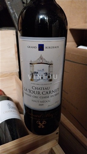 Bordeaux Haut-Médoc Grand Cru Château La Tour Carnet 2009
