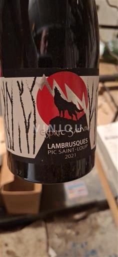 Languedoc Pic-Saint-Loup Lambrusques Esprit Sauvage 2021