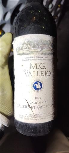 Wines Rouge sec M.G. Vallejo 1983 USA California AVAs Unspecified AVA