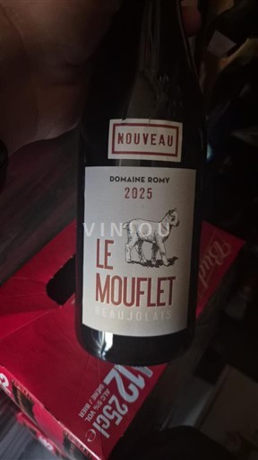Beaujolais Beaujolais Nouveau Domaine Romy Le Mouflet 2025