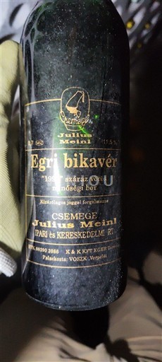 Eger Egri Bikavér Julius Meinl Egri Bikavér 1991