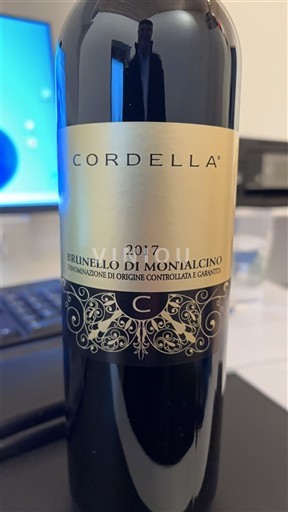 Toscana Brunello di Montalcino. Cordella 2017