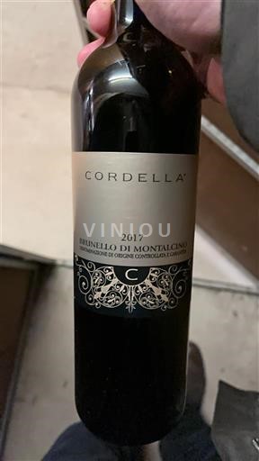 Toscana Brunello di Montalcino Cordella 2017