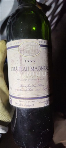 Bordeaux Graves Château Magneau 1992