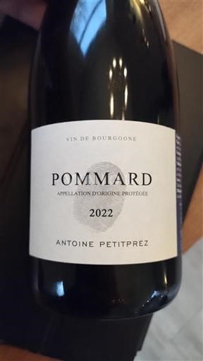 Burgundija Pommard Antoine Petitprez 2022