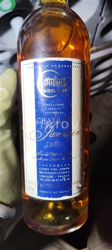 Bordeaux Cadillac Château Janisson 2002