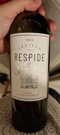 Bordeaux Graves Château Respide Callipyge 2023