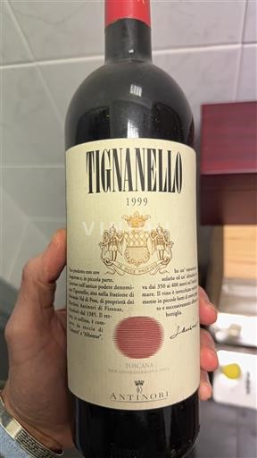 Wines Rouge sec Tignanello Antinori 1999 Italy Tuscan Wines Unspecified DOC