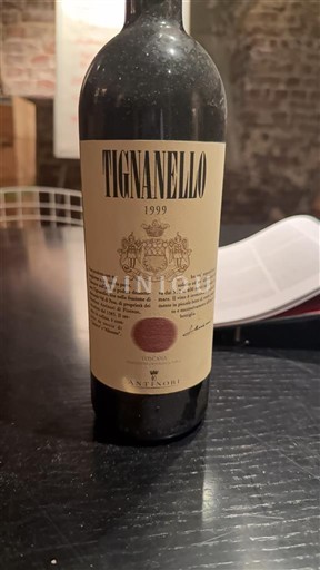 Tuscany Not Specified Antinori Tignanello 1999