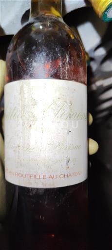 Bordeaux Barsac Premier Cru Château Climens 1985