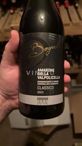 Vêneto Amarone della Valpolicella Begali 2021