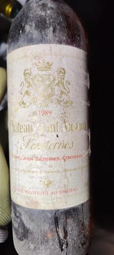 Bordeaux Sauternes Château Saint Amand 1989