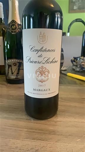 Bordeaux Margaux Prieuré-Lichine Confidences 2017
